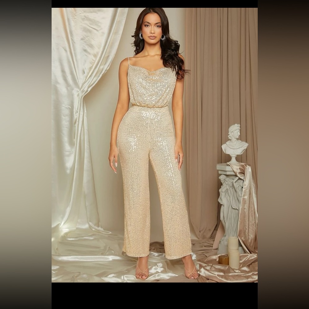 Sequins jumpsuit